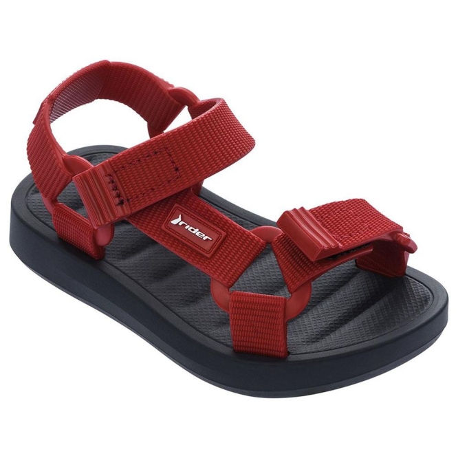 Kids\' Ipanema Free Papete Sandals Navy Red | US058439UW