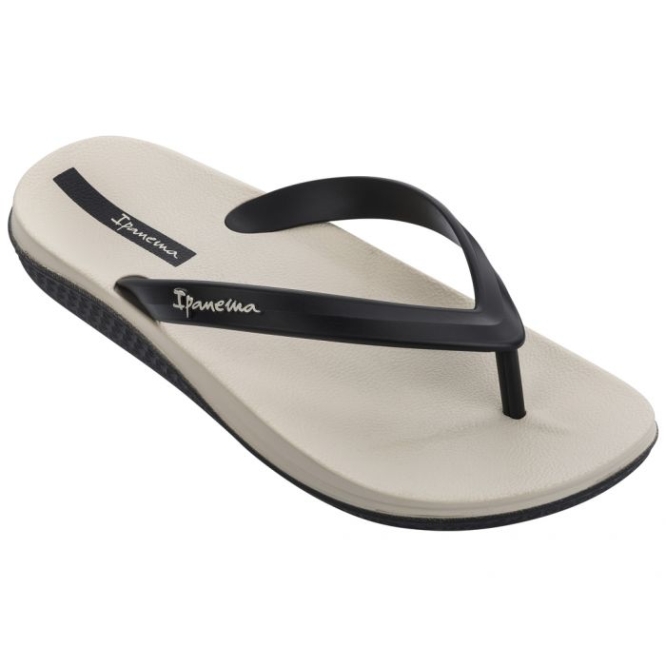 Men\'s Ipanema Anatomic Lapa Flip Flops Black | US217543VO