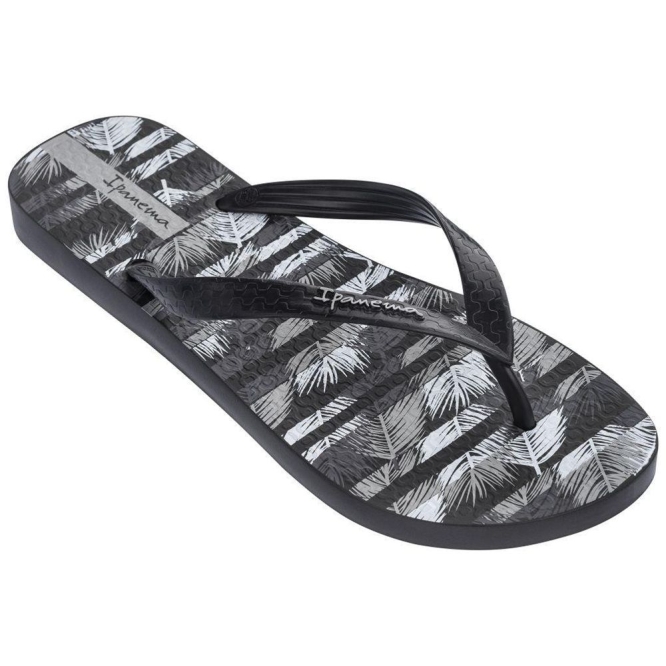 Men\'s Ipanema Parati IV Ad Flip Flops Black | US549108JE