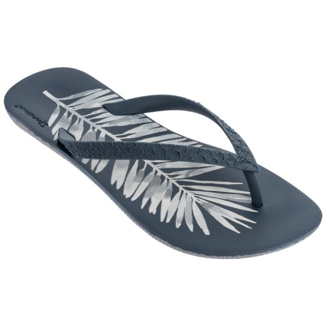 Men\'s Ipanema RJ Atlantic Flip Flops Navy | US108257WB