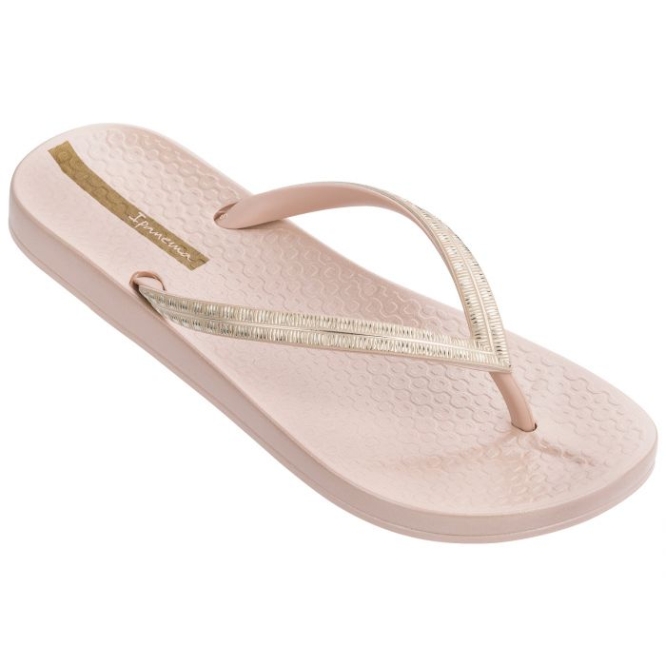 Women\'s Ipanema Anatomic Mesh Flip Flops Rose | US781425JI