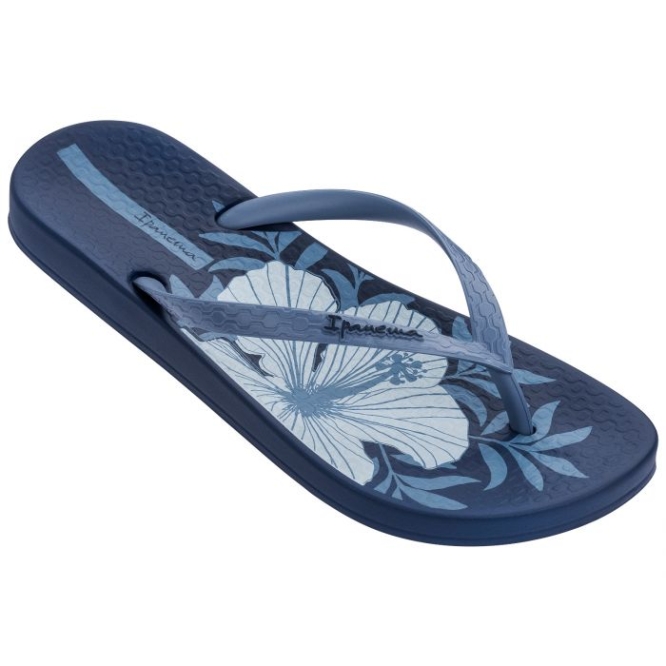 Women\'s Ipanema Anatomic Temas Flip Flops Blue | US354178VP