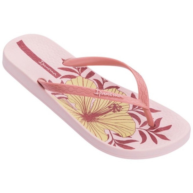 Women\'s Ipanema Anatomic Temas Flip Flops Rose | US872045CF