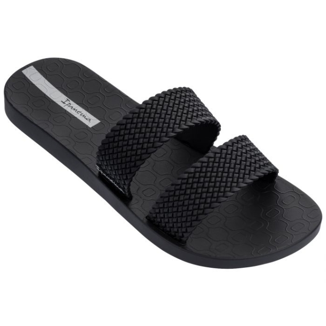 Women\'s Ipanema City Slides Black | US164230RU