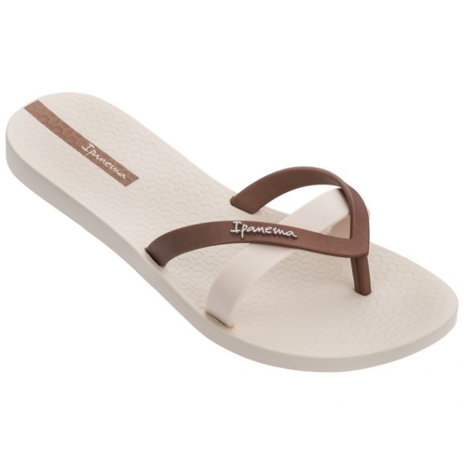 Women\'s Ipanema Kirei Flip Flops Ivory | US846537DS