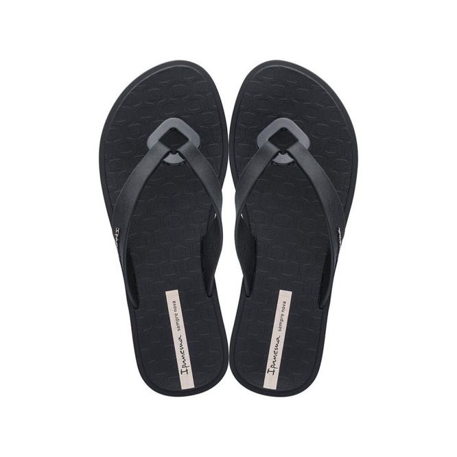 Women\'s Ipanema Nexo Flip Flops Black | US895214OL