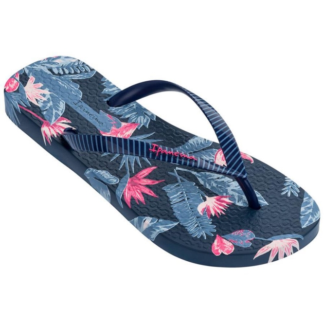 Women\'s Ipanema Paradise Flip Flops Blue | US284163PW